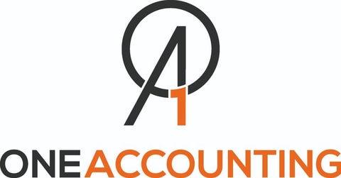 ONE ACCOUNTING AS logo