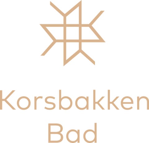 KORSBAKKEN BAD AS logo
