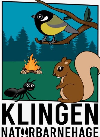 KLINGEN NATURBARNEHAGE SA-logo