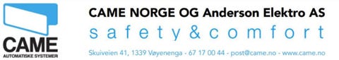 Came Norge og Anderson Elektro AS-logo