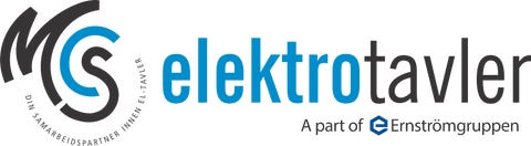 MCS elektrotavler AS avd mjøndalen logo