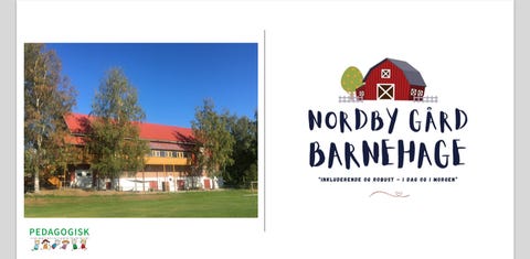 Nordby Gård barnehage logo