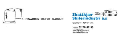 Skattkjær Skiferindustri As logo