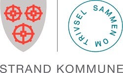 Strand Kommune logo