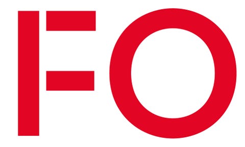 Fellesorganisasjonen (Fo) logo