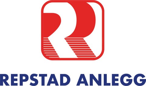 Repstad Anlegg As logo