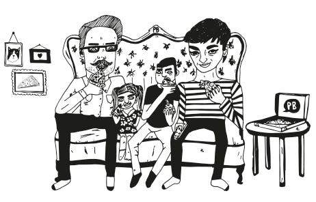 Pizzabakeren Fredrikstad / Sarpsborg logo