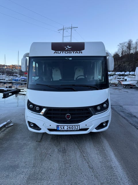 Autostar Prestige 730 LJ, lithium batteri, solcelle, DCDC lader, Sykkelstativ, avara lite gass alarm