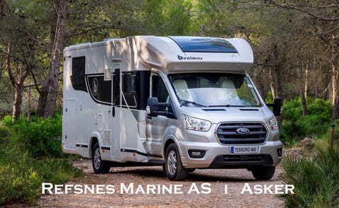 Benimar Tessoro 468, ENKLE SENGER, SENKESENG, B-førerkort, SOLCELLE