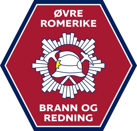 Øvre Romerike brann og redning IKS logo