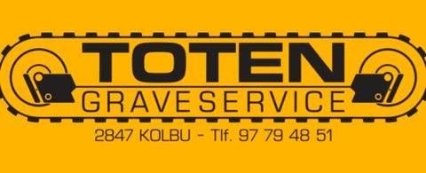 Toten Graveservice AS logo