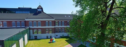 Buskerud fylkeskommune, Ringerike videregående skole logo