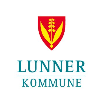 Lunner kommune- helse og mestring logo