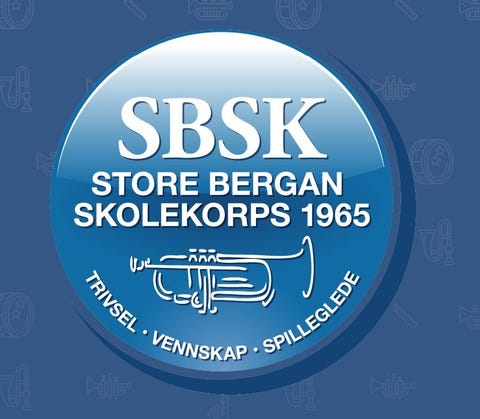 Store Bergan Skolekorps logo