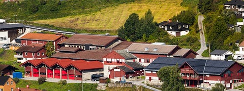 Buskerud fylkeskommune, Ål vidaregåande skole logo