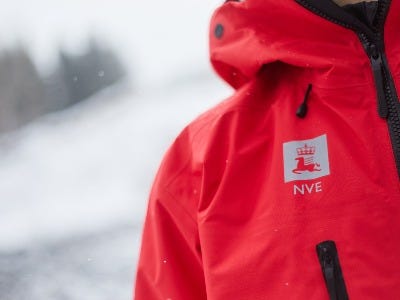 Norges vassdrags- og energidirektorat (NVE) logo