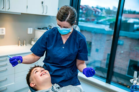 Buskerud fylkeskommune, Tannhelse logo