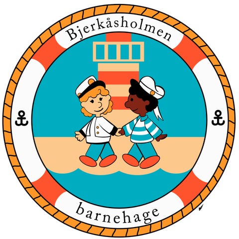 Bjerkåsholmen barnehage logo