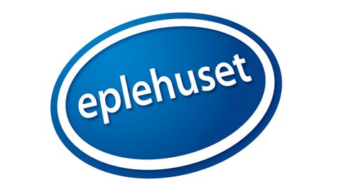 Eplehuset logo