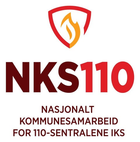 NASJONALT KOMMUNESAMARBEID FOR 110-SENTRALENE IKS logo