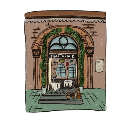 Trattoria Basar logo