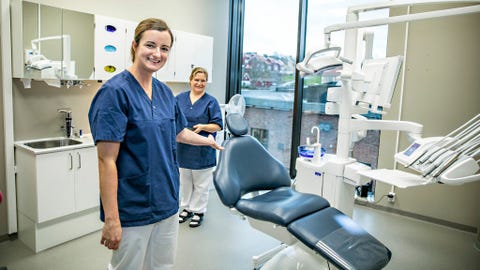 Østfold fylkeskommune, Fredrikstad tannklinikk logo