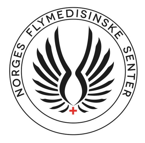 NORGES FLYMEDISINSKE SENTER AS logo