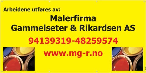 Malerfirma Gammelseter & Rikardsen AS logo