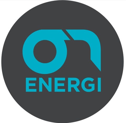 ON ENERGI AS logo