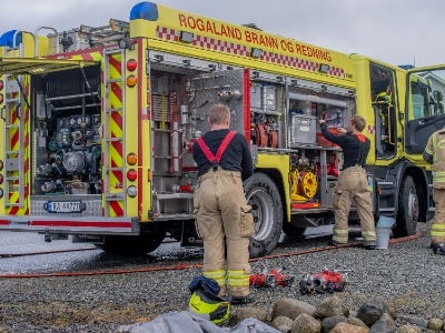 Rogaland brann og redning IKS logo