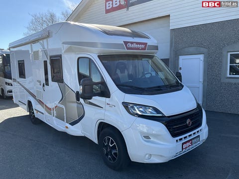 Challenger 377 / Enkeltsenger / Stort bad / Uten senkeseng / Automat / 150 HK / Innbytte