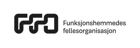 Funksjonshemmedes Fellesorganisasjon FFO logo