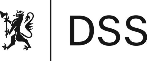 Departementenes sikkerhets- og serviceorganisasjon (DSS) logo