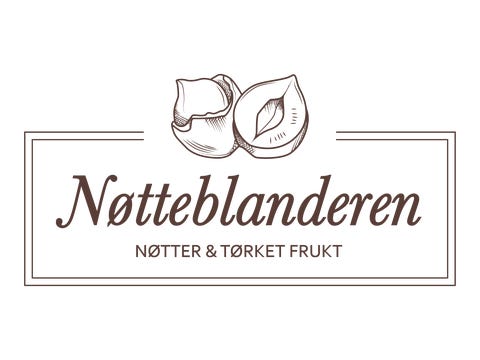 Nøtteblanderen Butikker As logo