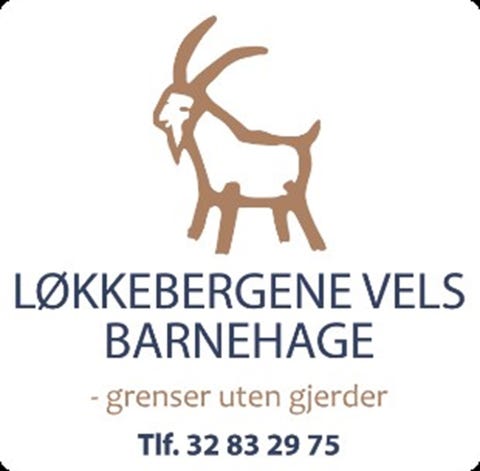LØKKEBERGENE VELS BARNEHAGE logo