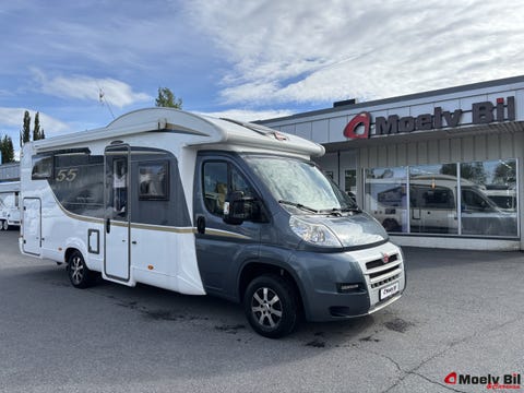 Bürstner BT 726 FIFTY-FIVE-MANUELL-LAV KM-MARKISE-ENKLE SENGER-SENKESENG-STORE LASTELUKER-VELHOLDT++