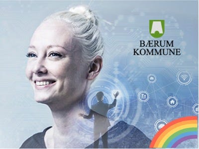 Bærum kommune logo