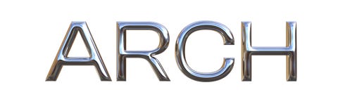 THE ARCH AS logo