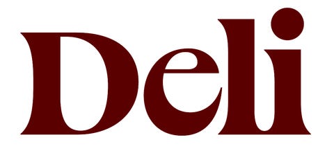 Deli de Luca Universitetsgata, Oslo logo