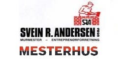 Svein R. Andersen AS Murmester & Entreprenørforretning logo