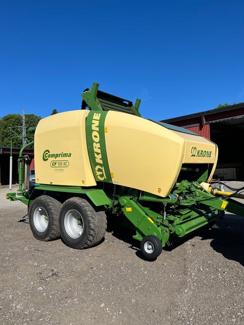 Krone Comprima CF 155 XC rundballepresse