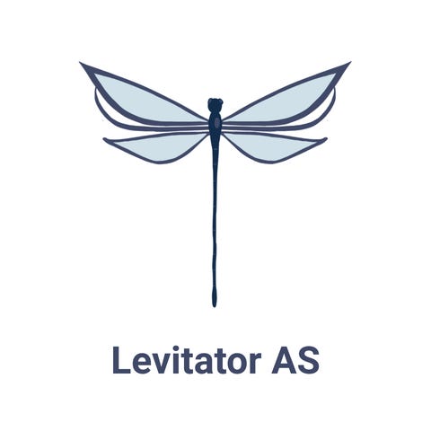 LEVITATOR AS logo