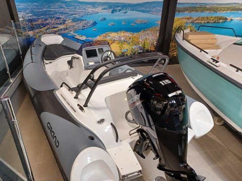 Grand 500 Classic RIB powered by 2027 Mercury F 115 EFI // Innbytte/Finans