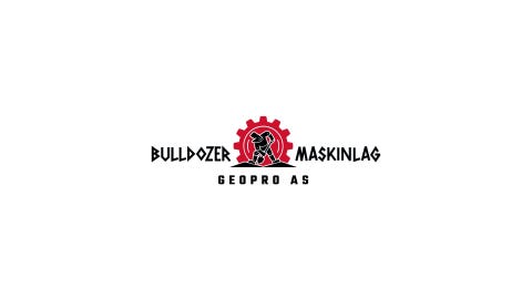 Bulldozer Maskinlag Geopro AS logo