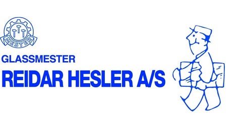 Glassmester Reidar Hesler AS logo