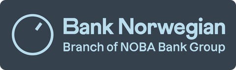 Bank Norwegian - en filial av NOBA Bank Group logo