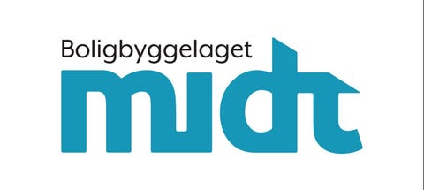 BOLIGBYGGELAGET MIDT logo