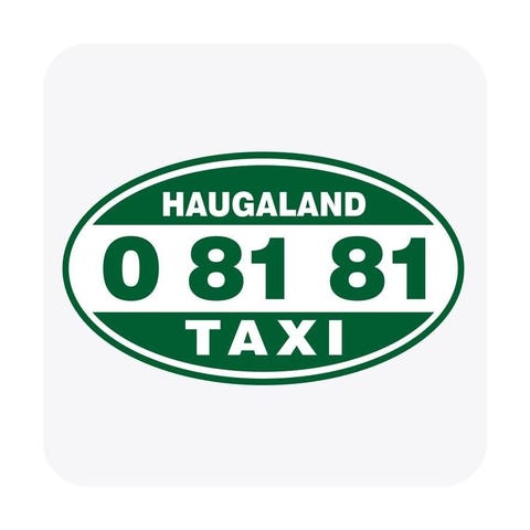 Haugaland Taxi as. logo