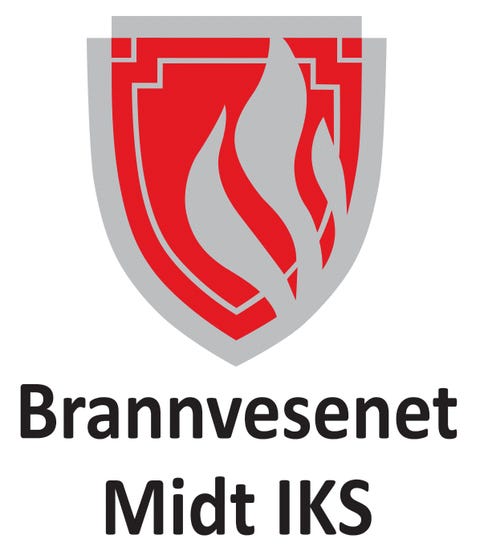 Brannvesenet Midt Iks logo