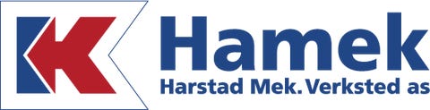 Harstad Mek. Verksted as logo